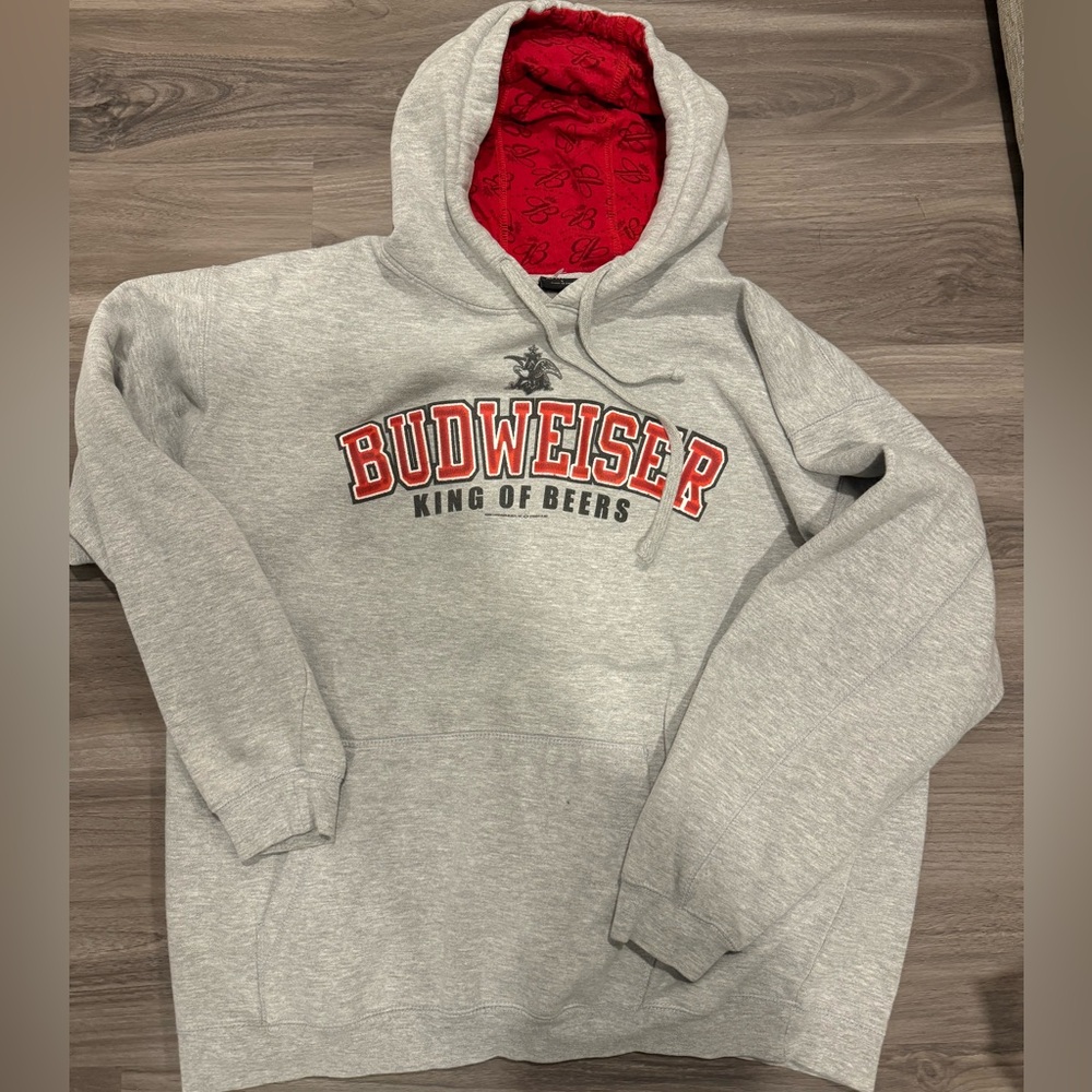 Vintage budweiser hoodie